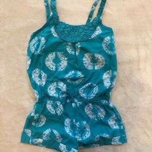 Tie dye romper